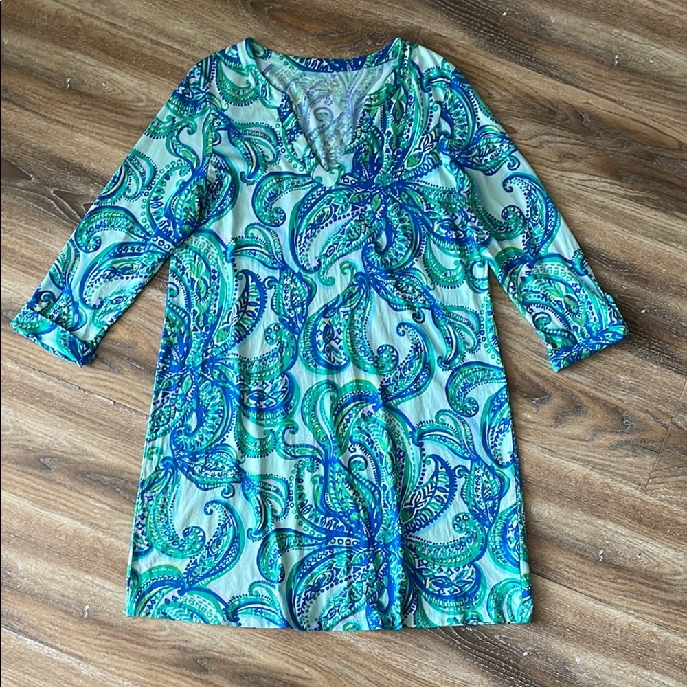 Lilly Pulitzer Rossmore Tunic Dress in Paisley Print